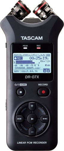 Tascam Dr-07x Grabadora De Voz Unidireccional 2-ch