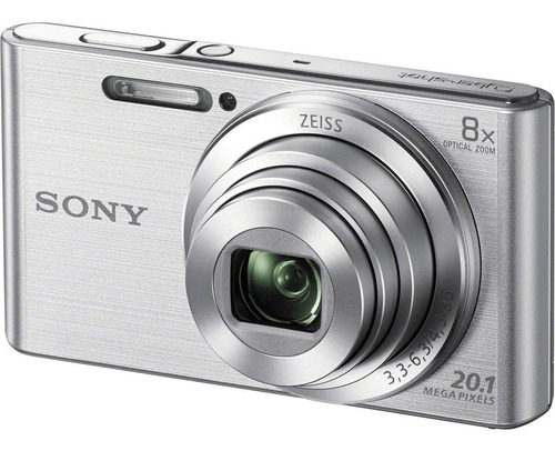  Sony DSC-W830 compacta color  plata