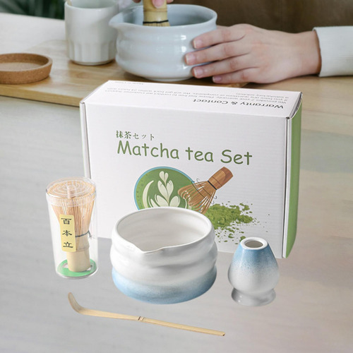 Matcha Watch And Bowl Idea De Regalo Única Gradiente Azul