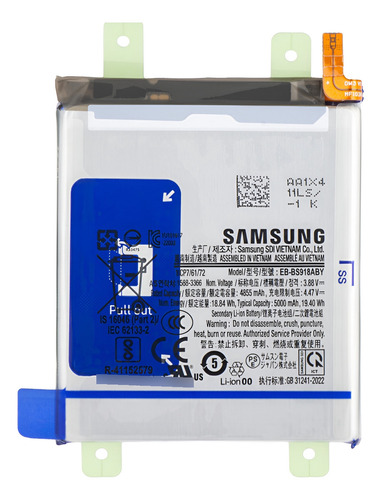 Bateria Compatible Para Samsung S23 Ultra Eb-bs918aby 5000m