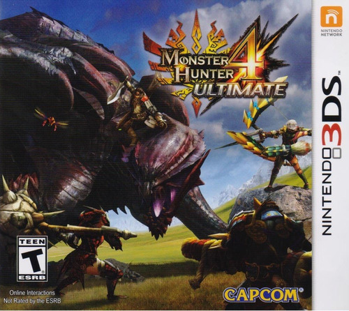 Monster Hunter 4 Ultimate Juego Nintendo 3ds Nuevo En Karzov