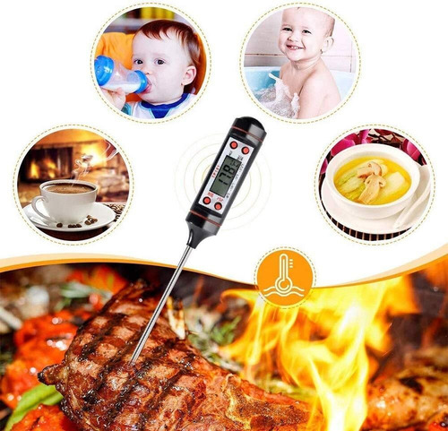 Termómetro Digital De Cocina,termómetro Paracarne,termómetro