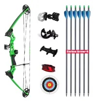 Comprar Archery Compound Bow And Arrow Kit, Youth Compound Bow For K