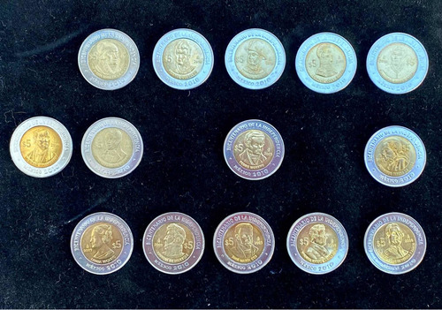 Coleccion Monedas Conmemorativas De La Independencia