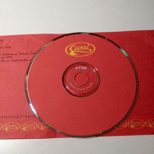 Cursi Demo Cd R Oficial Original Inimaginable, Sordromo (Usado)