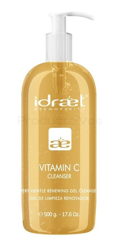 Idraet Vitamin C Cleanser Gel Limpieza Renovador 500ml