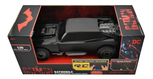 Batman Batmobile Radio Control 1:20 Dc Palermo Znorte