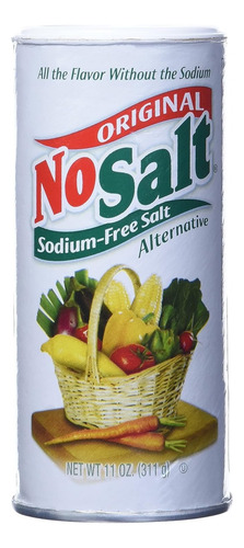 Nosalt Original Sal Libre De Sodio - 2 Pzs - 11 Onzas