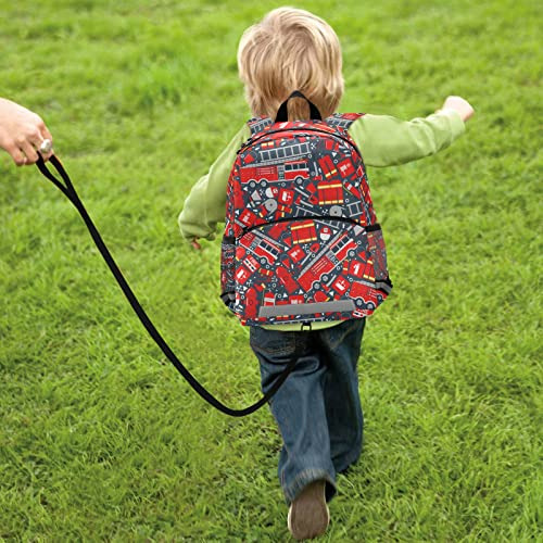 Mochila Para Coche De Bomberos Fisyme, Mochila Escolar Para