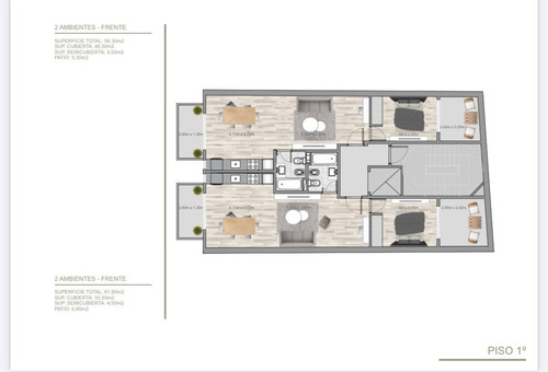 Imagen 11 de 11 de Venta -departamento -2 Ambientes- Belgrano - Barrancas- Apto Profesional