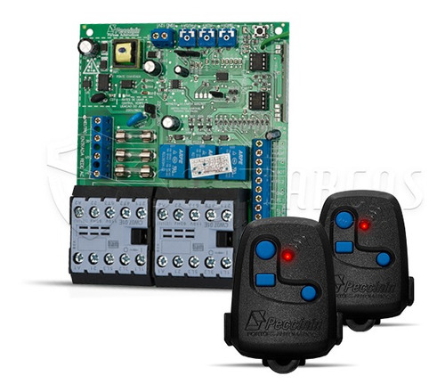 Kit Central Comando Cp4030 + 2 Controles Membrana Peccinin