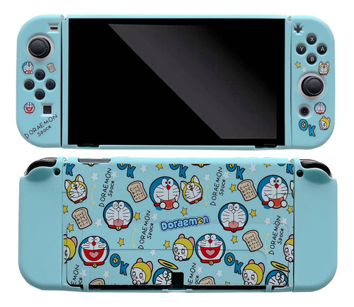 Funda Protectora De Silicona Para Switch Yo Doraemon