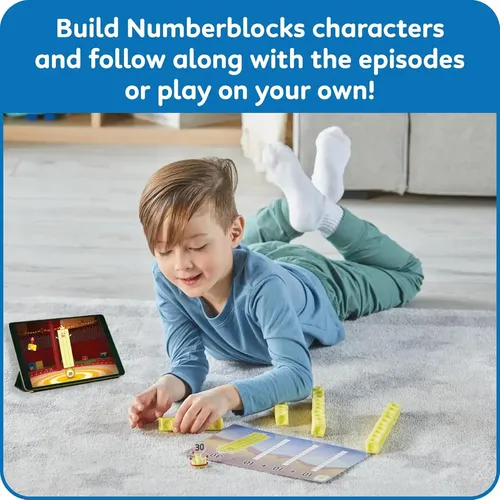 Set Del 21-30 Bloques Numberblocks Juguete Didáctico Niños Color