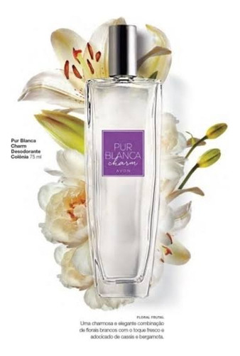 Avon Colônia Pur Blanca Charme 75ml