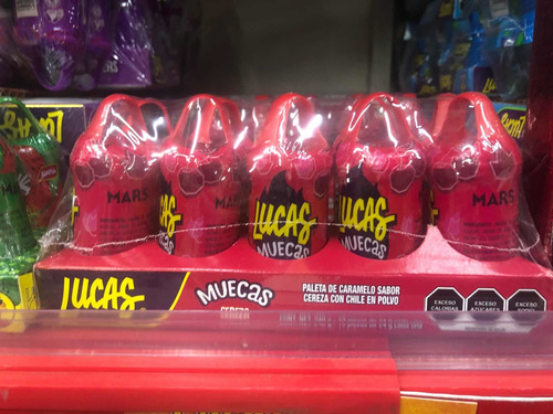 Lucas Muecas Cereza Mars 40 Pzas 960 G