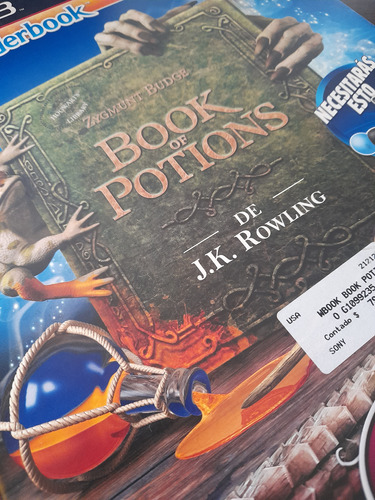Wonderbook Book Of Potions Ps3 Fisico Super Completo+ Regalo (Reacondicionado)