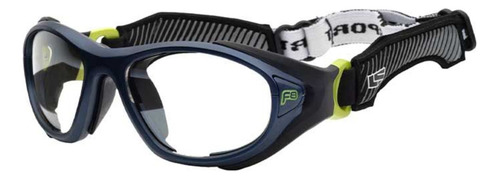 Goggles Deportivos Recspecs Helmet Spex Xl 638 Navy Green Lente Transparente Armazón Matte Navy Green Talla Large/xl