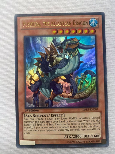 Poseidra, The Atlantean Dragon Ultra Yugioh