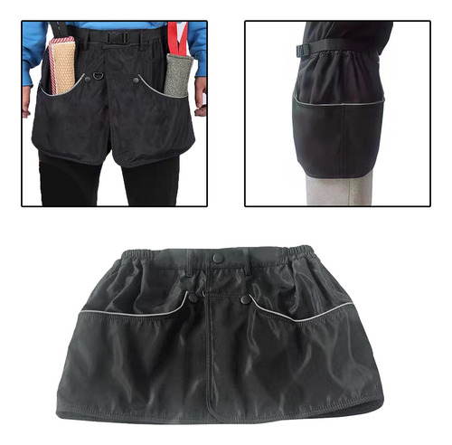 Nylon Dog Handler Training Pants Ropa, Negro Xl 100cm