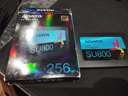 Disco Sólido Ssd Interno Adata Ultimate Su800 256gb Negro