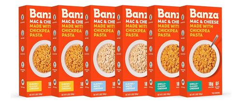 Banza Garbanzos Pasta Macarrones Con Queso Macarrones Y Qu