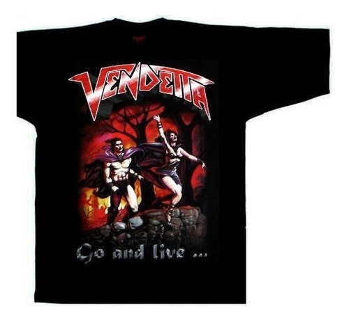 Vendetta Go And Live Polo Talla Small [rockoutlet]