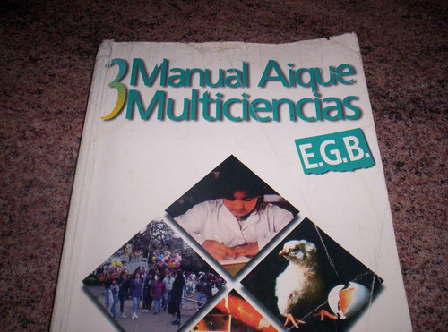 Manual Multiciencias 3 Egb. Aique / No Está Escrito