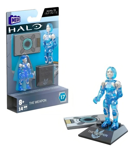 Mega Construx Halo The Weapon Serie 17 Cantidad de piezas 14