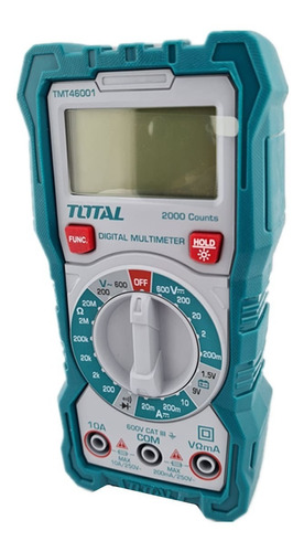 Multimetro Multitester Digital Total Tmt46001