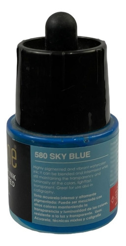Imagen 2 de 3 de Acuarela Obertone Sky Blue 580 Liquida De 45 Ml.