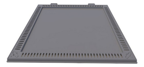 Tampa Gda Casa Máquina 110x110 Articulada Grelha Cor Cinza