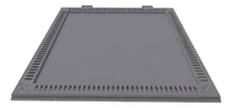 Comprar Tampa Gda Casa Máquina 110x110 Articulada Grelha Cor Cinza