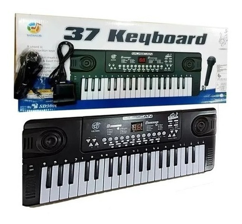 Piano Organeta Teclado 37 Teclas Electrónico Usb +micrófono