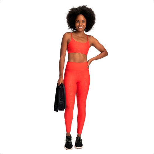 Legging Live Feminina Essential Academia Fitness Esportiva