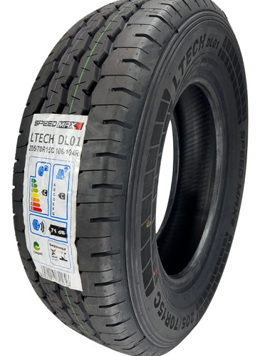 Kit 04 Pneus 205/70r15c 106/104r Dl01 Speedmax Hr Iveco Van