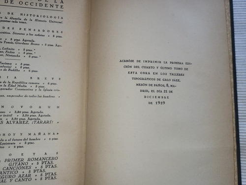Imagen 7 de 10 de Investigaciones Logicas Husserl Trad Garcia Morente 1929 4 T