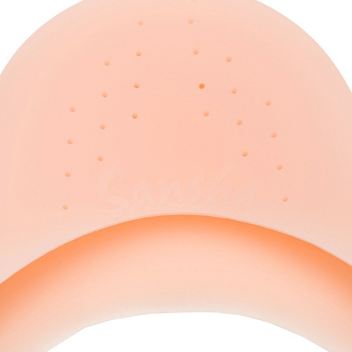Imagen 3 de 4 de Plumillas Ballet Silicone Gel Sansha Reforzadas Rosa
