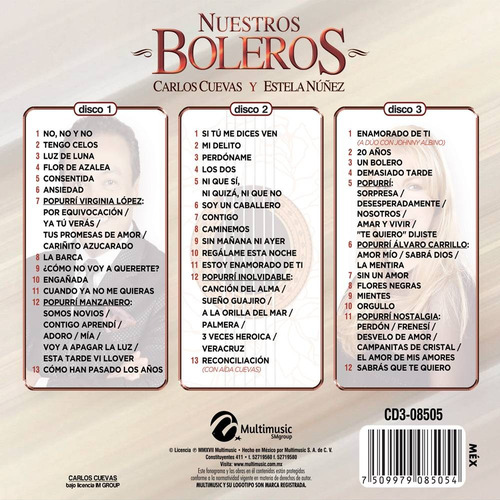 carlos cuevas boleros del alma carlos cuevas boleros del alma