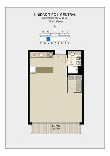 Imagen 18 de 30 de Excelente Loft Divisible A 2 Ambientes En Venta. Puerto Madero.quartier Madero Urbano.