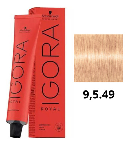 Schwarzkopf Professional Igora Coloración Permanente 9,5.49