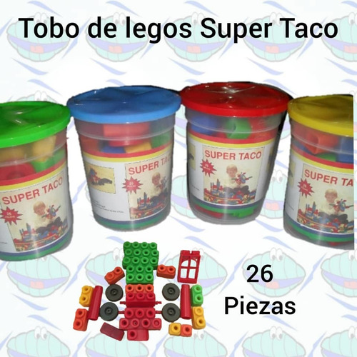 Tobo De Legos, Juguete Didactico Niños Economico Lego