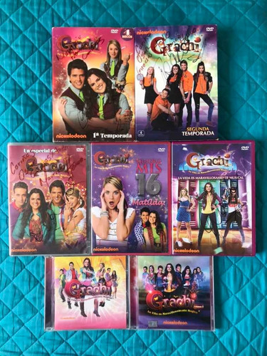 Grachi Colección (temporadas, Especiales, Cds) ¡firmados!. (Usado)