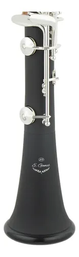 はらけん Clarinete Hard Hubber Bb E. Gomes G25 18 Chave Prata