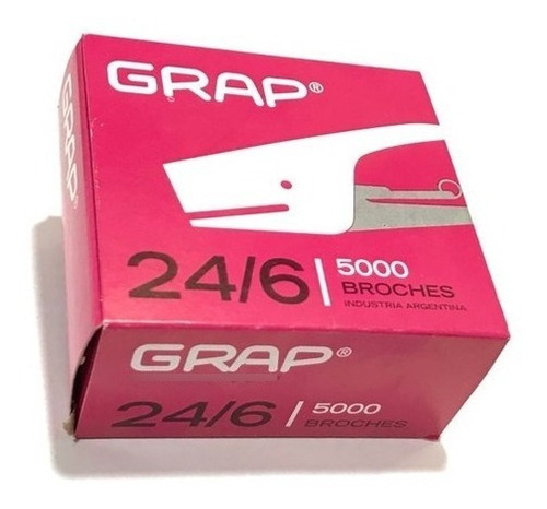 Broche Grap 24/6 X5000 Unidades