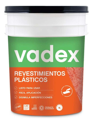 Revestimiento Vadex Texturable Fino Blanco Base 25k