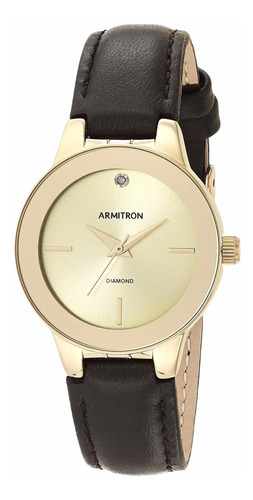 Reloj Mujer Armitron 75-5410chgp Cuarzo Pulso Marron En