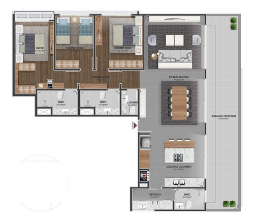 Imagem 16 de 22 de Apartamento À Venda No Bairro Centro - Florianópolis/sc - O-25241-41682