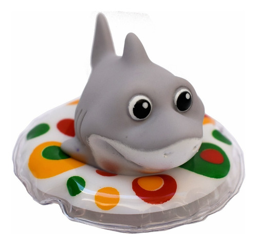 Tubarão De Banho Emborrachado Com Boia Macio Baby Shark
