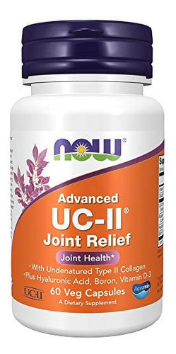 Advanced Uc-ii Joint Relief 60 Cápsulas Vegetales Now