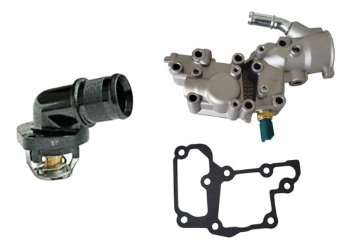 Carcaça Com Válvula Termostática Citroen C3 1.4 8v 2004 A 13